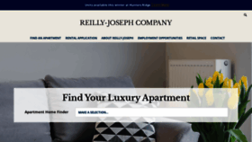 What Reillyjoseph.com website looked like in 2020 (3 years ago)