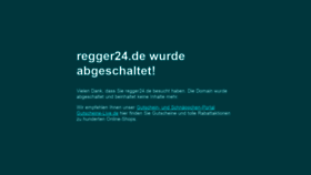 What Regger24.de website looked like in 2020 (3 years ago)