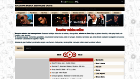 What Ricamusica.org website looked like in 2020 (3 years ago)
