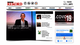 What Rekord.co.za website looked like in 2020 (3 years ago)