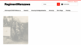What Regimentwarszawa.pl website looked like in 2020 (3 years ago)