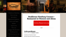 What Restaurante-carrasco.de website looked like in 2020 (3 years ago)