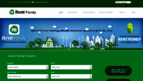 What Rentpondy.com website looked like in 2020 (3 years ago)