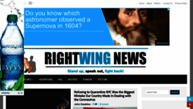 What Rightwingnews.com website looked like in 2020 (3 years ago)