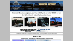 What Railpictures.ca website looked like in 2020 (6 years ago)