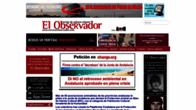 What Revistaelobservador.com website looked like in 2020 (3 years ago)