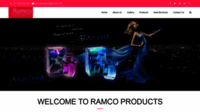 What Ramcoproducts.com website looked like in 2020 (3 years ago)