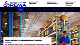 What Rema-poznan.pl website looked like in 2020 (3 years ago)