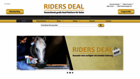 What Ridersdeal.de website looked like in 2020 (3 years ago)