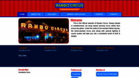 What Rambocircus.in website looked like in 2020 (3 years ago)