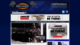 What Racing-reference.info website looked like in 2020 (5 years ago)