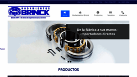 What Rodamientosbrinck.cl website looked like in 2020 (3 years ago)