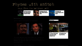 What Rhymeswithsnitch.com website looked like in 2020 (4 years ago)