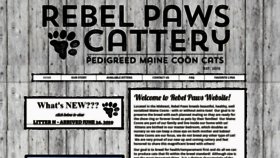 What Rebelpawscattery.com website looked like in 2020 (3 years ago)