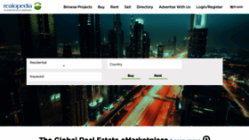 What Realopedia.com website looked like in 2020 (5 years ago)