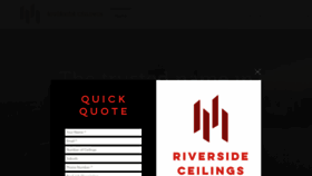 What Riversideceilings.com.au website looked like in 2020 (3 years ago)