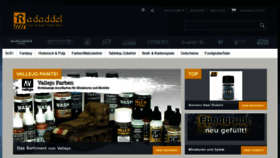 What Radaddel.de website looked like in 2020 (3 years ago)