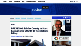 What Restonnow.com website looked like in 2020 (3 years ago)