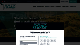 What Roag.org website looked like in 2020 (3 years ago)