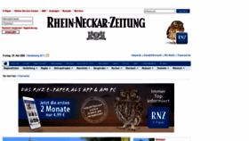 What Rnz.de website looked like in 2020 (3 years ago)