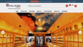 What Royaldubaijewellers.com website looked like in 2020 (4 years ago)