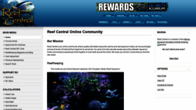 What Reefcentral.com website looked like in 2020 (3 years ago)