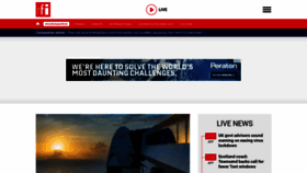 What Rfi.fr website looked like in 2020 (5 years ago)