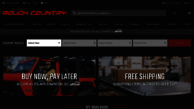 What Roughcountry.com website looked like in 2020 (3 years ago)
