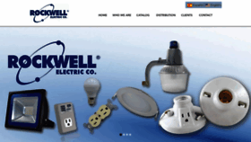 What Rockwellelectric.net website looked like in 2020 (3 years ago)