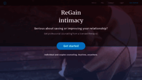 What Regain.us website looked like in 2020 (3 years ago)