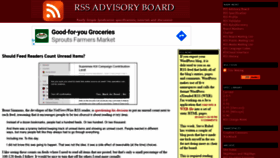 What Rssboard.org website looked like in 2020 (3 years ago)