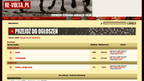 What Re-volta.pl website looked like in 2020 (3 years ago)