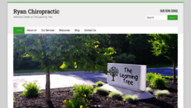 What Ryanchiropracticpllc.com website looked like in 2020 (3 years ago)