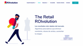 What Roivolution.com website looked like in 2020 (3 years ago)