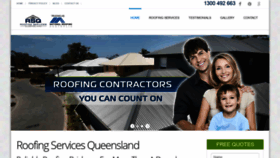 What Roofingservicesqld.com.au website looked like in 2020 (3 years ago)