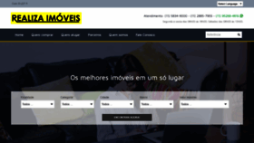 What Realizaimoveissp.com.br website looked like in 2020 (3 years ago)
