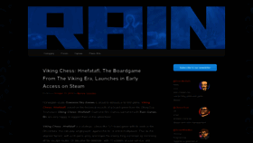 What Rain-games.com website looked like in 2020 (4 years ago)