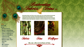 What Restorationfabricsandtrims.com website looked like in 2020 (3 years ago)