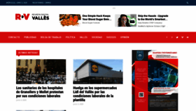 What Revistadelvalles.es website looked like in 2020 (3 years ago)