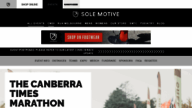What Runningfestival.com.au website looked like in 2020 (3 years ago)