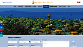 What Residencedellenazioni.it website looked like in 2020 (3 years ago)