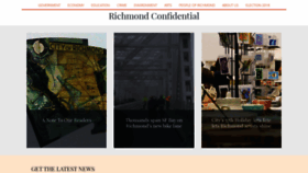 What Richmondconfidential.org website looked like in 2020 (3 years ago)