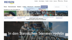What Reisen-magazin.at website looked like in 2020 (3 years ago)