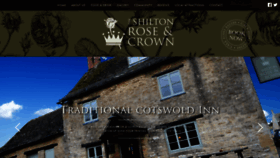 What Roseandcrownshilton.com website looked like in 2020 (4 years ago)