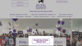 What Ronsrun.org website looked like in 2020 (3 years ago)