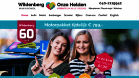 What Rijschoolwildenberg.nl website looked like in 2020 (3 years ago)