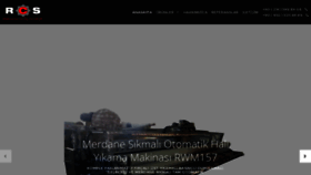 What Rcsmakina.com website looked like in 2020 (3 years ago)