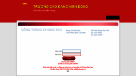 What Res.viendong.edu.vn website looked like in 2020 (3 years ago)