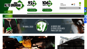 What Radioaltouruguai.com.br website looked like in 2020 (5 years ago)