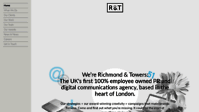 What Rtc.london website looked like in 2020 (3 years ago)
